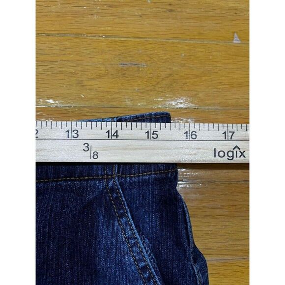 Gloria Vanderbilt Jeans Womens 6 Missy Capri High Rise Denim EUC Beach Casual - Picture 5 of 8